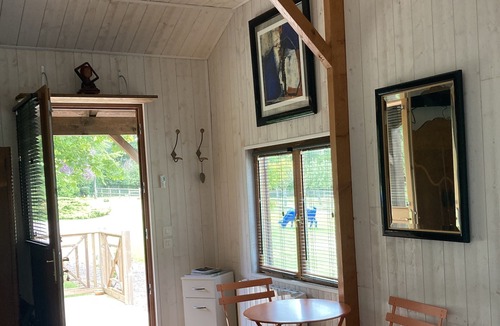 Beaufour-Druval Ski Chalet | Bed and breakfast with terrace in a detached chalet in Normandy