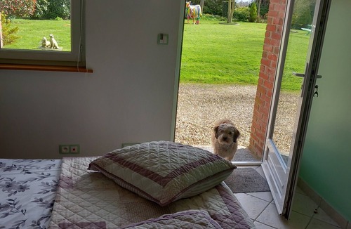Saint-Leonard Bed & Breakfast | Bed and Breakfast 'Chambre La Plage' with Shared Garden and Wi-Fi