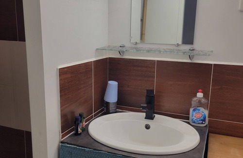 Larcan Bed & Breakfast | Bedroom with separate entrance and en-suite shower room and WC-Comminges-Pyrénées
