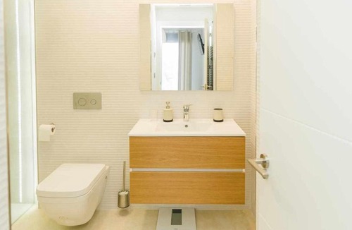 Gran Alacant Apartment | Beige and Classic Sea View Apartment