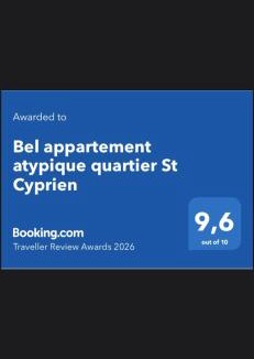 Saint-Cyprien Apartment | Bel appartement atypique quartier St Cyprien