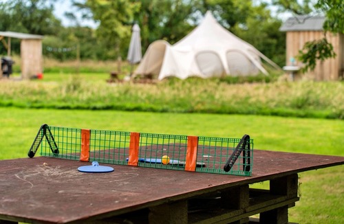 Ilfracombe Ski Chalet | Bell Tent in Devon near Stunning Beaches