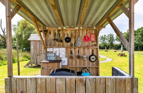 Ilfracombe Ski Chalet | Bell Tent in Devon near Stunning Beaches