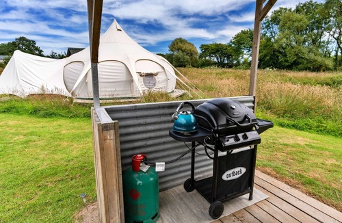 Ilfracombe Ski Chalet | Bell Tent in Devon near Stunning Beaches