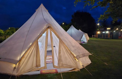 Durrington RV Rental | Bell Tent with Country View