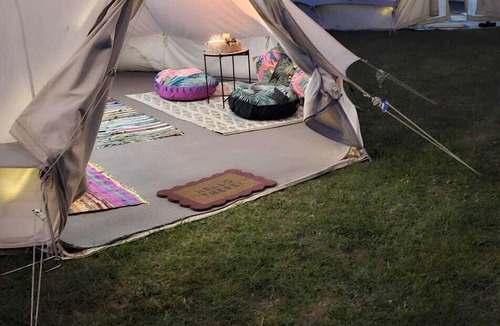 Durrington RV Rental | Bell Tent with Country View