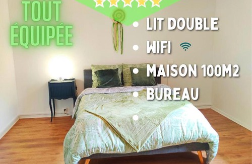 Pamiers Hostel | Belle chambre privée avec lit double dans Pamiers