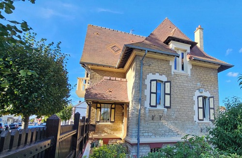 Ouistreham Villa | Belle de Normandie - Remarkable Historic Seaside Villa -Steps from the Beach