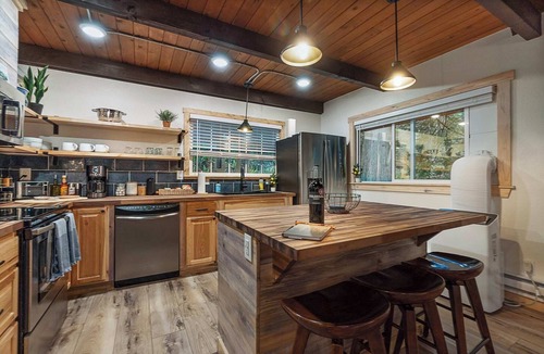 Sudden Valley Cabin | Bellingham A-Frame Hot Tub Firepit Fireplace