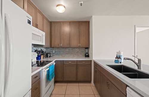 South Mission Beach Condo | Belmont Patio - Ocean View, Pet Friendly, Patio, & Garage