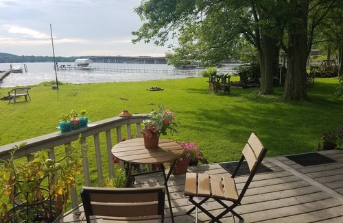 Bemus Point House | Bemus Point Lake Front Cottage with Dock