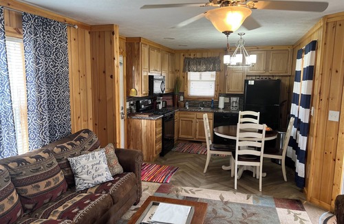 Ralston Cabin | Ben Ranch Cabin # 2 located in a century old Pecan Orchard. 2 Bedroom plus couch