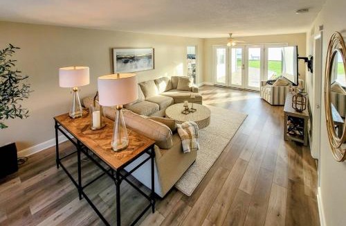 Sister Lakes House | Benton Harbor Lake House w/Dock & Fire Pit!