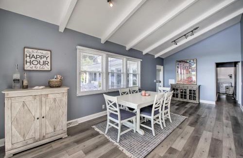 Sister Lakes House | Benton Harbor Lake House w/Dock & Fire Pit!