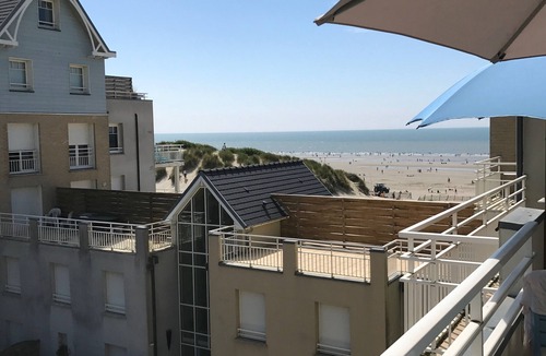 Berck-sur-Mer Apartment | Berck Plage: Duplex, sea view, 8 people