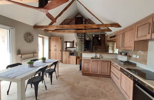 Sainte-Croix House | Bergerie du Mas de Darre (with spa, terrace and garden) between Lot and Aveyron.