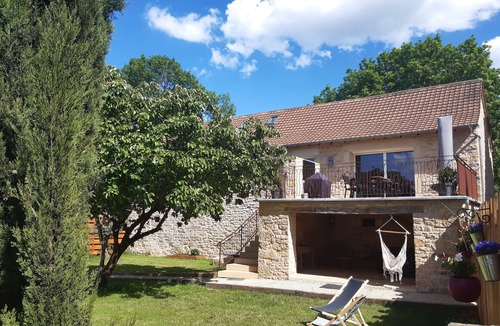Sainte-Croix House | Bergerie du Mas de Darre (with spa, terrace and garden) between Lot and Aveyron.