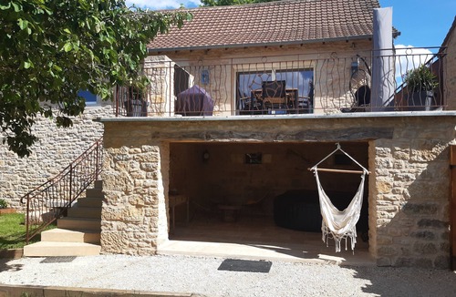 Sainte-Croix House | Bergerie du Mas de Darre (with spa, terrace and garden) between Lot and Aveyron.