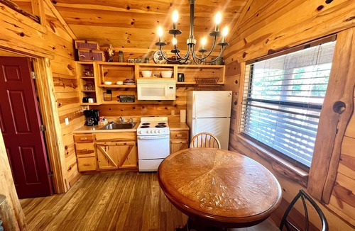 Mountain View Cabin | Best Catch #49 Cabin in town, walking distance to the courthouse square.