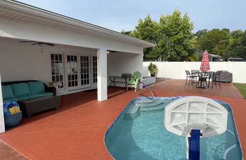 Long Meadow House | Best Location w/Fenced Yard & Private Pool