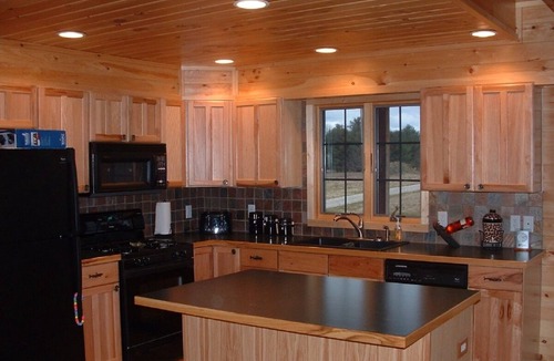 Thompsonville Cabin | Betsie River Frontage with view of Crystal Mt.
