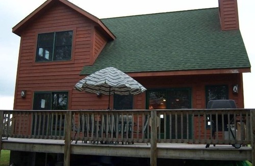 Thompsonville Cabin | Betsie River Frontage with view of Crystal Mt.