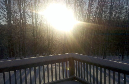 Thompsonville Cabin | Betsie River Frontage with view of Crystal Mt.