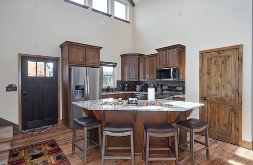 Hollister House | Big Bear Lodge-2 Pools, Private Hot Tub, Splash Pad, Pool Table- Brand New Home