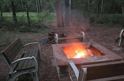 Navasota Cabin | Big Beautiful Cabin amongst Towering Pines