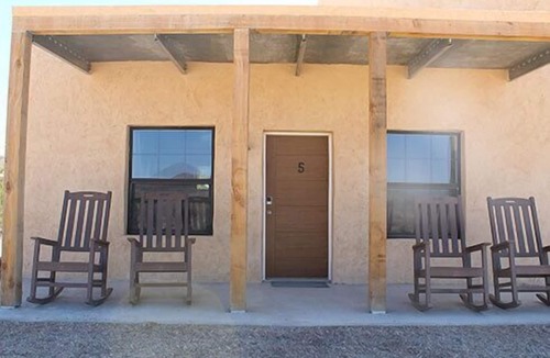 Terlingua Cabin | Big Bend Lodging at Ten Bits Ranch | Room #5 (Delmonico’s Steakhouse)