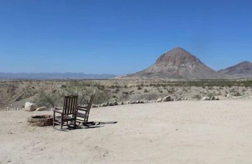 Terlingua Cabin | Big Bend Lodging at Ten Bits Ranch | Room #5 (Delmonico’s Steakhouse)