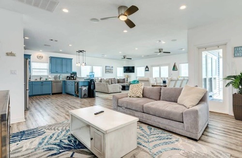 Surfside Beach House | Big Blue Beach House - Elevator, Hot Tub, Oceanfront!