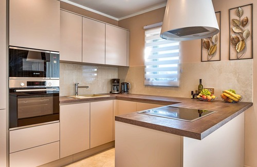 Brgod Villa | Big pool with counter current swimming system, family and pat friendly.
