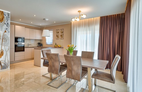 Brgod Villa | Big pool with counter current swimming system, family and pat friendly.