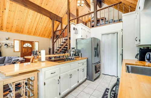Camp Connell Cottage | Big Trees Cabin: Pool Access, Sauna, Game Rm