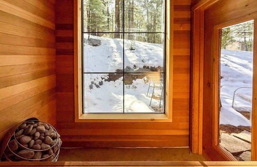 Camp Connell Cottage | Big Trees Cabin: Pool Access, Sauna, Game Rm