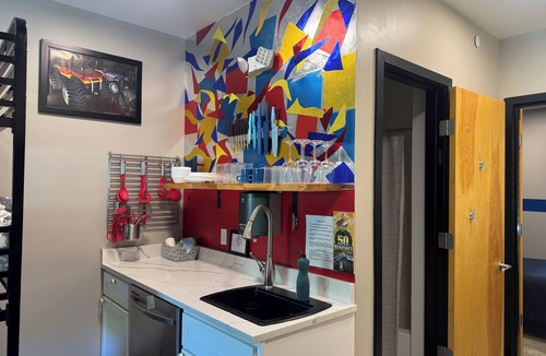 Pacific Hotel | Bigfoot Monster Truck Suite with kitchenette and onsite activities