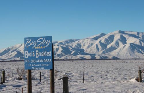 Omarama Bed & Breakfast | BigSky Bed and Breakfast