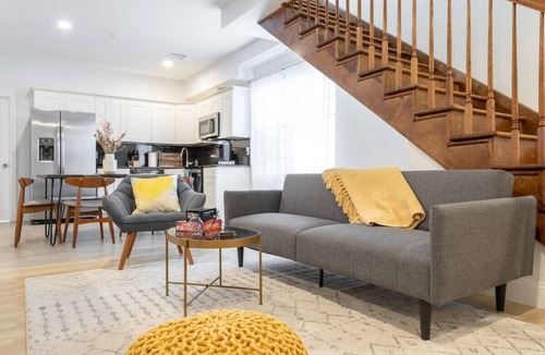 Chinatown Apartment | Billiards 3BR Apt in Walk-up w Laundry