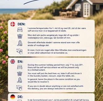 Asted House | Billig overnatning tæt på badestrand og jesperhus