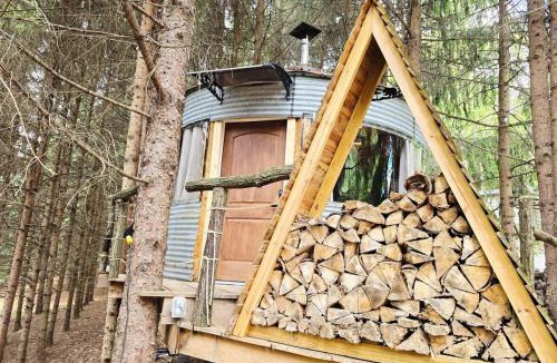 Smithsburg House | Bin There Treehouse, a grain bin treehouse!