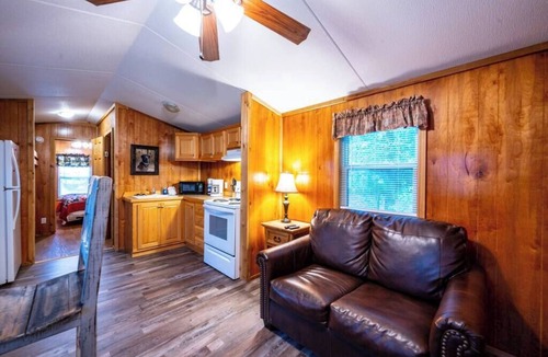 Broken Bow Cabin | BirchWood: Sleep 5 Tiny Cabin, Pet, Near Park/Lake