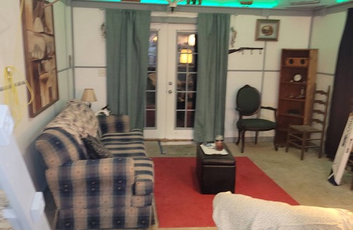 Gas City House | BIRKYS BUNKHOUSE is a polebarn re-designed into a one of a kind "barndominium"