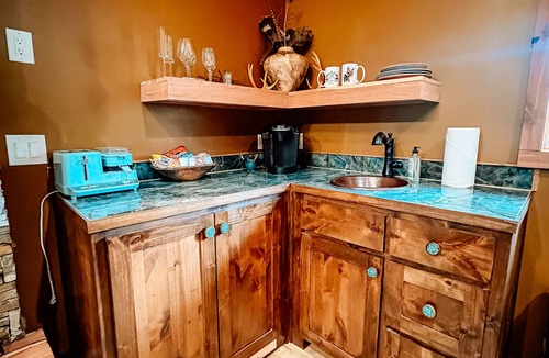 Valley View Apartment | Bison Suite - relax in your private hot tub and explore the Ranch!