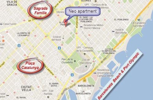 el Fort Pienc Apartment | BizFlats Garden House