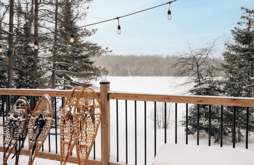 Nominingue Ski Chalet | Black Lake Chalet and Spa in the Laurentians