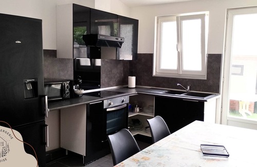Sallaumines Apartment | "black" RDC Avec Extérieur 4 Personnes