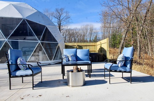 Black River Falls RV Rental | Black River Falls Glamping Dome 1