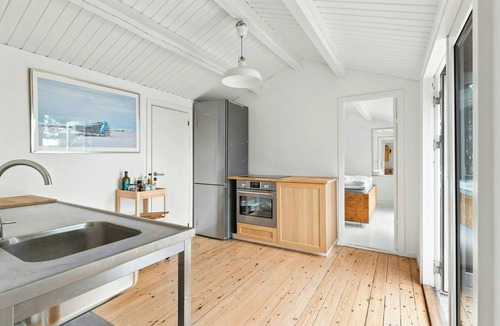 Faarevejle House | Black wooden house with panoramic views