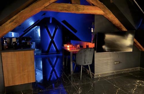 Belfort Apartment | BlackRoom - Balnéo - Ciel étoilé
